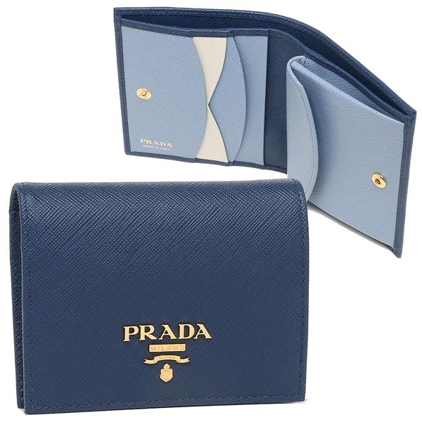 再入荷1番人気 P10 還元 4 10 11 プラダ 二つ折り財布 サフィアーノマルチカラー ミニ財布 ブルー レディース Prada 1mv4 Zlp F0rau Pr 1mv4zlpf0rau Axes 通販 Yahoo ショッピング 日本全国送料無料 Skylanceronline Com