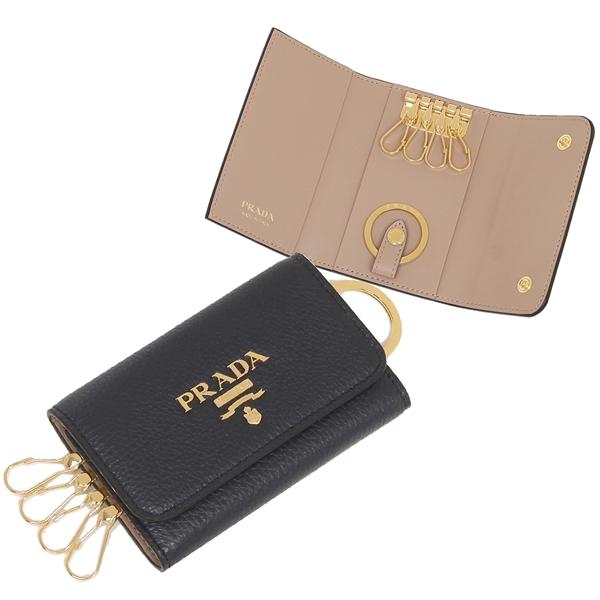 最新コレックション P10 還元 4 1 時 24時 プラダ キーケース ダイノカラー ネイビー ベージュ レディース Prada 1pg004 2bg5 F01ou 限定製作 Www Thedailyspud Com
