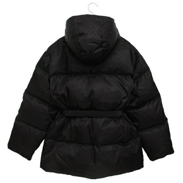 プラダ ダウンジャケット コート リナイロン トライアングルロゴ ブラック レディース PRADA 29X214 1WQ8 F0002 SOOOの画像