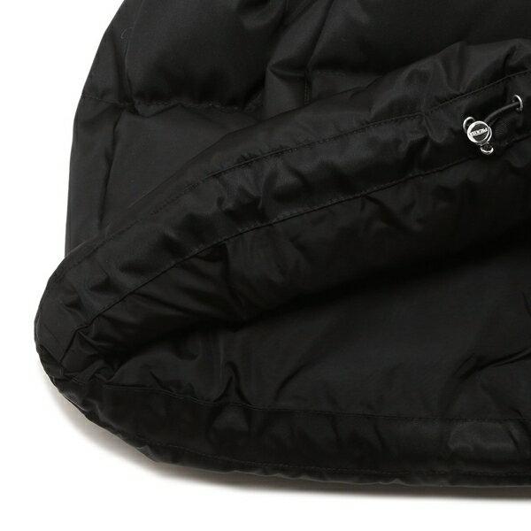 プラダ ダウンジャケット コート リナイロン トライアングルロゴ ブラック レディース PRADA 29X214 1WQ8 F0002 SOOOの画像