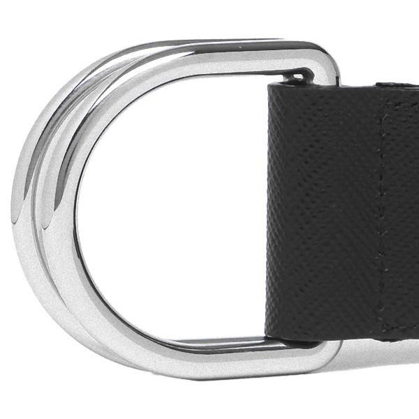 プラダ ベルト トライアングルロゴ ブラック メンズ PRADA 2CN028 2DMN F0002の画像