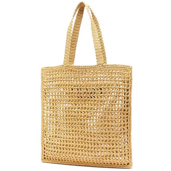 PRADA プラダ トートバッグ クロシェ ロゴ デコンストラクテッド PRADA プラダ トートバッグ クロシェ ロゴ デコンストラクテッド