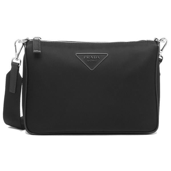 P10 還元 3 7 時 24時 プラダ ショルダーバッグ メンズ レディース ユニセックス Tessuto Prada 2vh113 074 F0002 Ooo ブラック Pr 2vhf0002 Axes 通販 Yahoo ショッピング