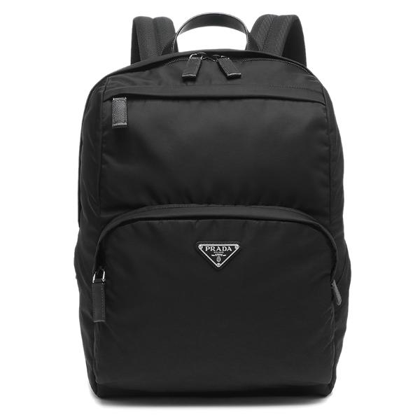 プラダ リュック バックパック リナイロン サフィアーノレザー トライアングルロゴ ブラック メンズ PRADA 2VZ104 2DMG F0002 OOO A4対応_4