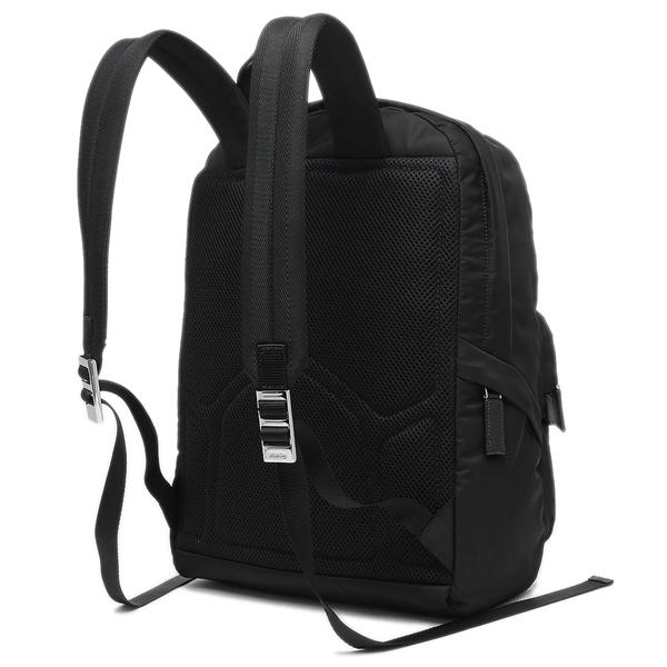 プラダ リュック バックパック リナイロン サフィアーノレザー トライアングルロゴ ブラック メンズ PRADA 2VZ104 2DMG F0002 OOO A4対応_5
