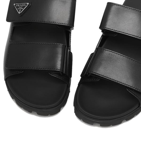 PRADA プラダ サンダル ミュール レザーストラップサンダル PRADA プラダ サンダル ミュール レザーストラップサンダル