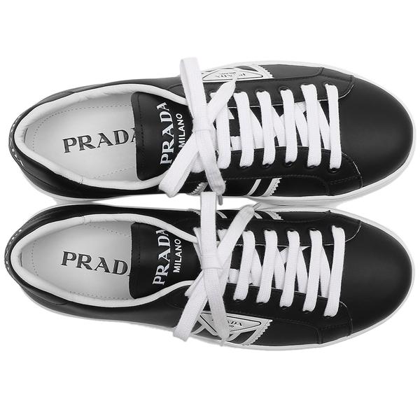 PRADA プラダ スニーカー 靴 ヴィテロソフト トライアングルロゴ PRADA プラダ スニーカー 靴 ヴィテロソフト トライアングルロゴ