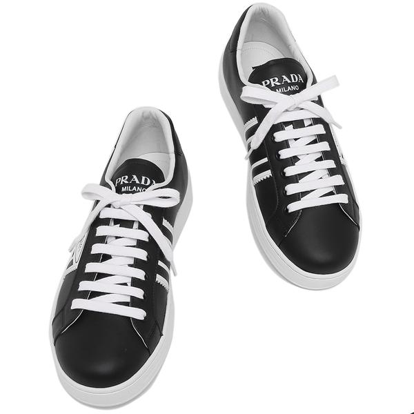 PRADA プラダ スニーカー 靴 ヴィテロソフト トライアングルロゴ PRADA プラダ スニーカー 靴 ヴィテロソフト トライアングルロゴ