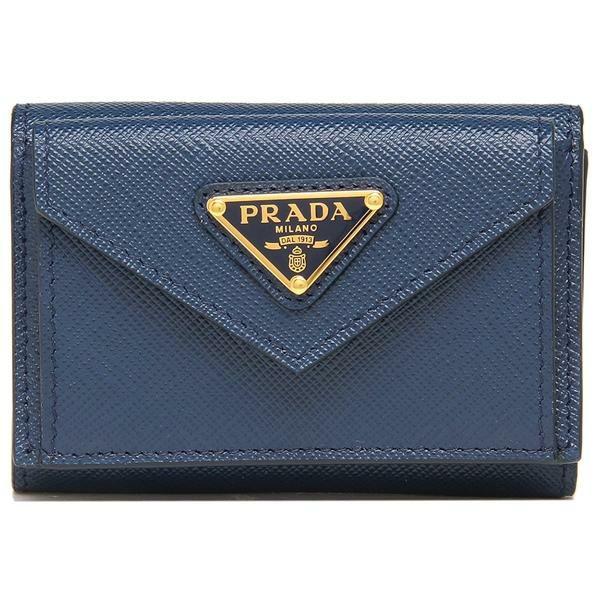 PRADA プラダ 三つ折り財布 ミニ財布 レディース 1MH021 QHH PRADA プラダ 三つ折り財布 ミニ財布 レディース 1MH021 QHH