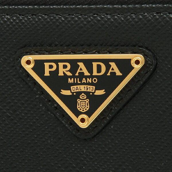 PRADA（プラダ） 二つ折り財布 サフィアーノ ミニ財布 レディース