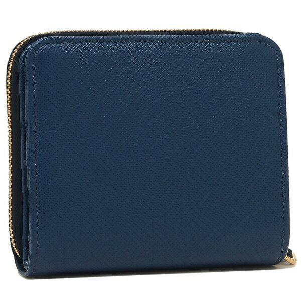 PRADA（プラダ） 二つ折り財布 サフィアーノ ミニ財布 レディース