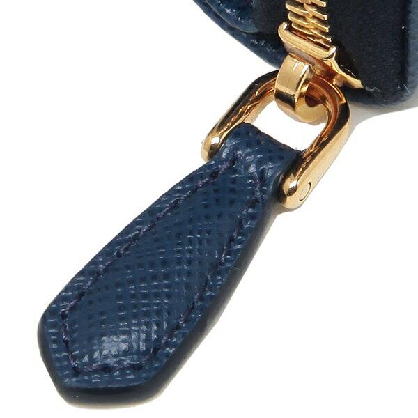 PRADA（プラダ） 二つ折り財布 サフィアーノ ミニ財布 レディース