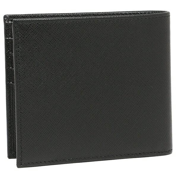PRADA（プラダ） 二つ折り財布 サフィアーノ メンズ PRADA 2MO738 QHH
