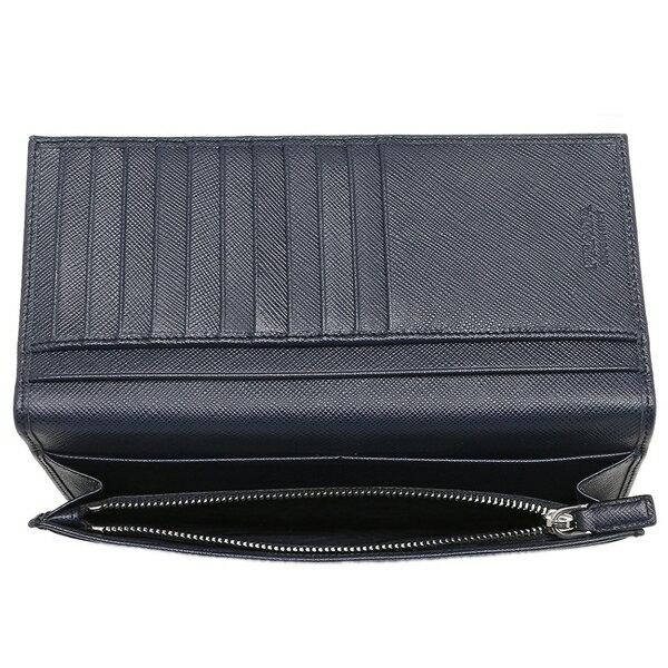PRADA（プラダ） 長財布 サフィアーノ メンズ PRADA 2MV836 QME 053