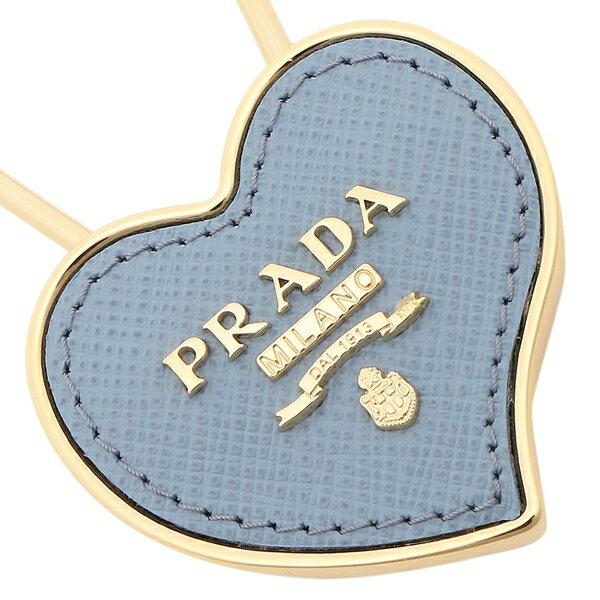 PRADA プラダ キーリング キーホルダー サフィアーノ ハート