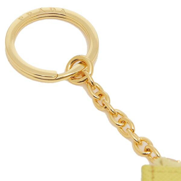 PRADA レザー　キーリング PRADA（プラダ） キーケース コインケース サフィアーノ キーリング