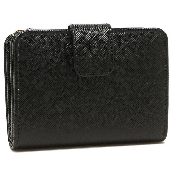 新品同様‼️ プラダ　PRADA 財布　二つ折り　長財布　サフィアーノ　リボン PRADA（プラダ） 二つ折り財布 サフィアーノ リボン レディース PRADA