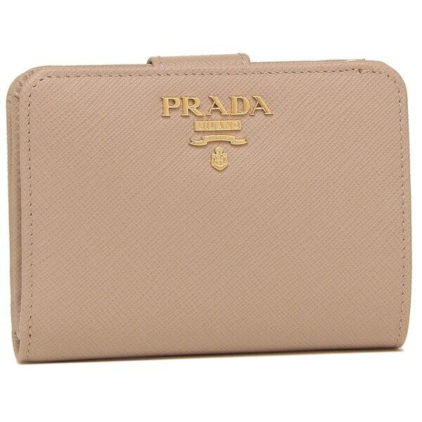 PRADA（プラダ） 二つ折り財布 サフィアーノ レディース PRADA 1ML018