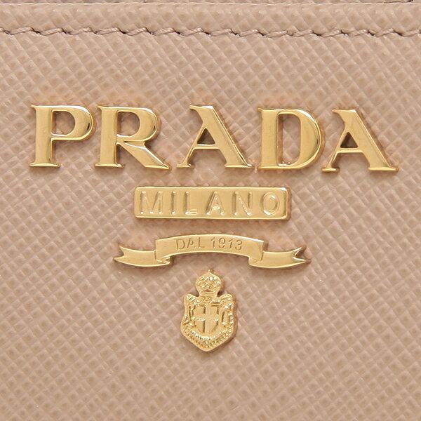 PRADA（プラダ） 二つ折り財布 サフィアーノ レディース PRADA 1ML018