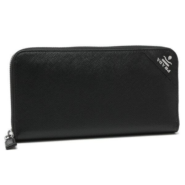 PRADA プラダ 財布 長財布 サフィアーノ メンズ 2ML317 QME QHH