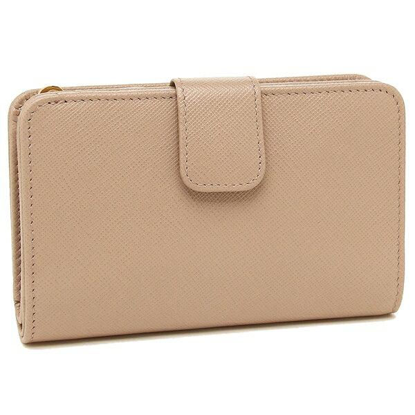 PRADA（プラダ） 二つ折り財布 サフィアーノ レディース PRADA 1ML225