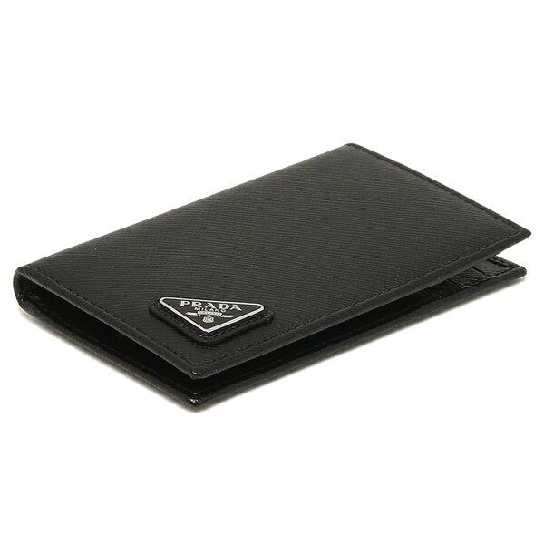PRADA プラダ★カードケース 名刺入れ BLACK プラダ PRADA カードケース 名刺入れ PR-1MC122S TRIAN-NER レディース