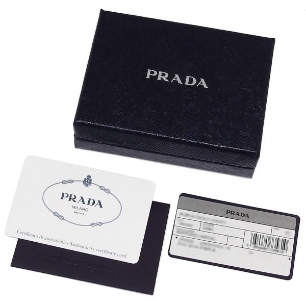 プラダ 二つ折り財布 サフィアーノ レディース PRADA 1ML018 QWAの画像