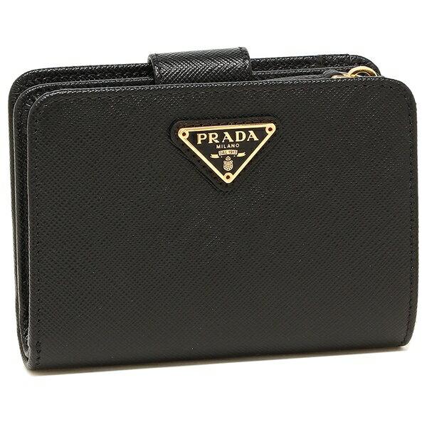 PRADA プラダ 二つ折り財布 サフィアーノ レディース 1ML018 QHH