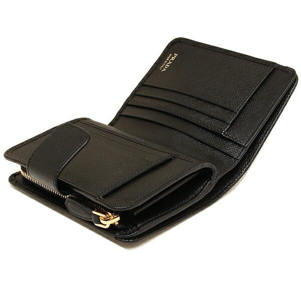 PRADA（プラダ） 二つ折り財布 サフィアーノ レディース PRADA 1ML018