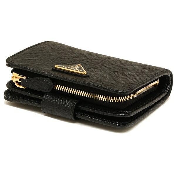 PRADA（プラダ） 二つ折り財布 サフィアーノ レディース PRADA 1ML018