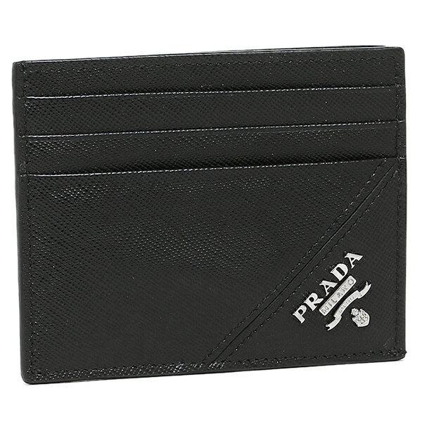 プラダ　PRADA サフィアーノ　レザー　カードケース　2MC223 未使用G有 PRADA プラダ カードケース パスケース サフィアーノ