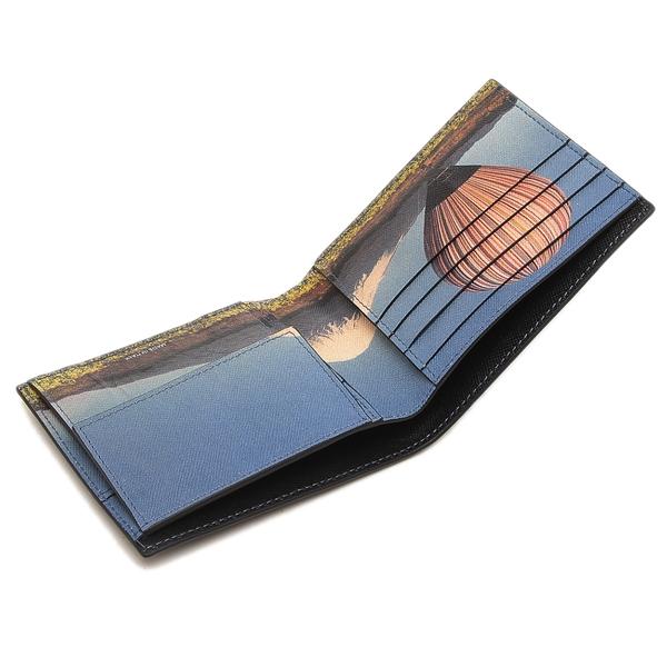 Paul Smith⭐︎美品 Paul Smith ポールスミス 二つ折り財布 気球 富士山 ブラック