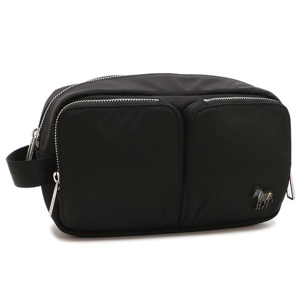 ポールスミス クラッチバッグ ウォッシュバッグ ブラック メンズ PAUL SMITH M2A7829MZEBPL 79 ps