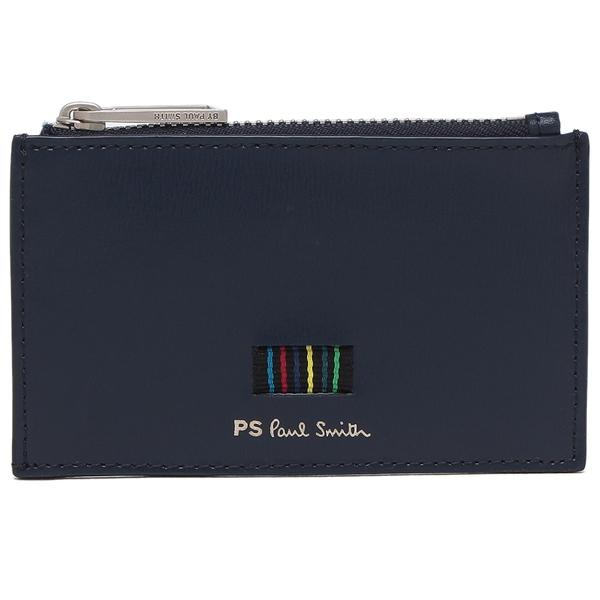 ポール・スミスカードケース　ネイビー Paul Smith ポールスミス カードケース フラグメントケース