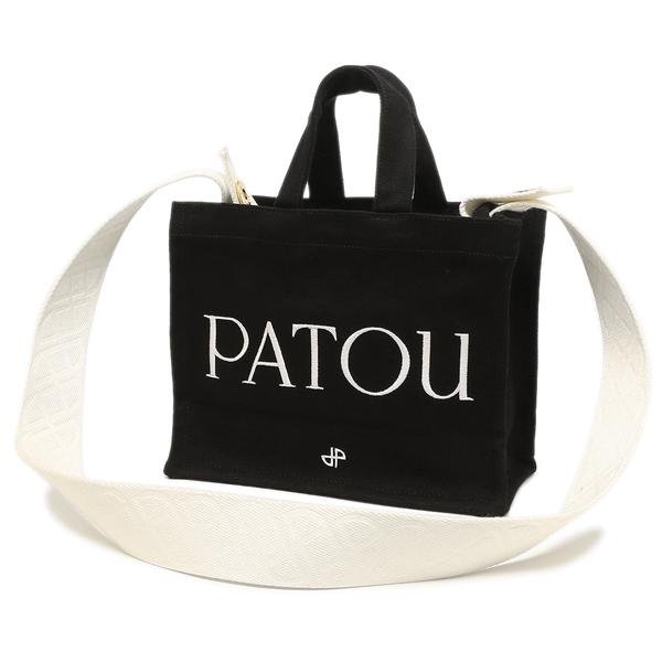 PATOU パトゥ トートバッグ ショルダーバッグ ブラック ホワイト