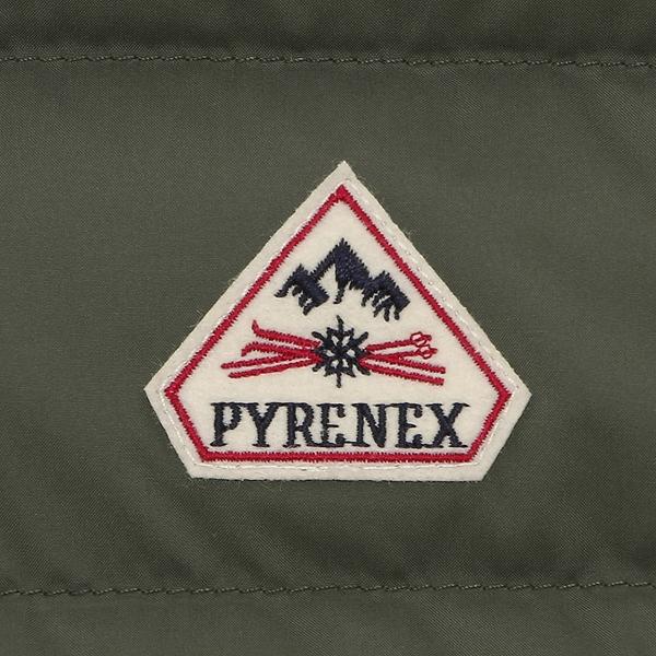 ピレネックス ダウンジャケット コート スプートニック ダウンベスト カーキ レディース PYRENEX HWS004 DEEP KHAKIの画像