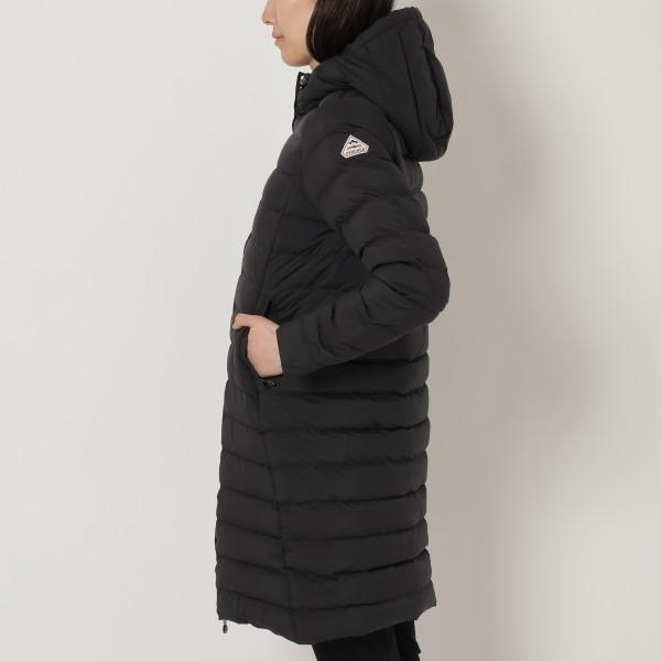 ジャケット・アウター pyon_pyon 楽天市場】ピレネックス ダウンジャケット コート ブラック レディース