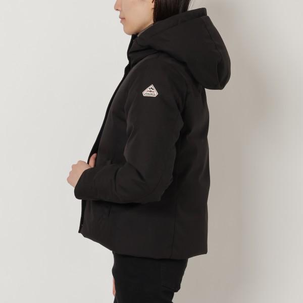 ピレネックス ダウンジャケット コート シャーロット アウター ブラック レディース PYRENEX HWU009 BLACKの画像