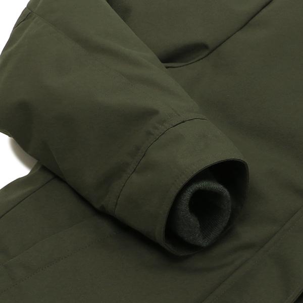 美品　pyrenex ピレネックス　ノーカラーダウンジャケット　カーキ　38 Pyrenex（ピレネックス） ダウンジャケット コート スプートニック