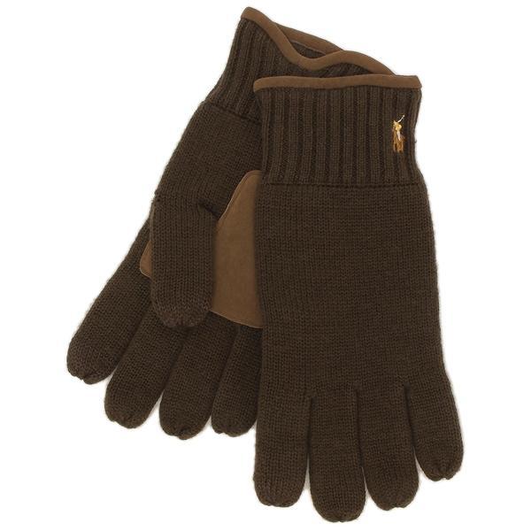 POLO RALPH LAUREN（ポロ・ラルフローレン） 手袋 グローブ ブラウン