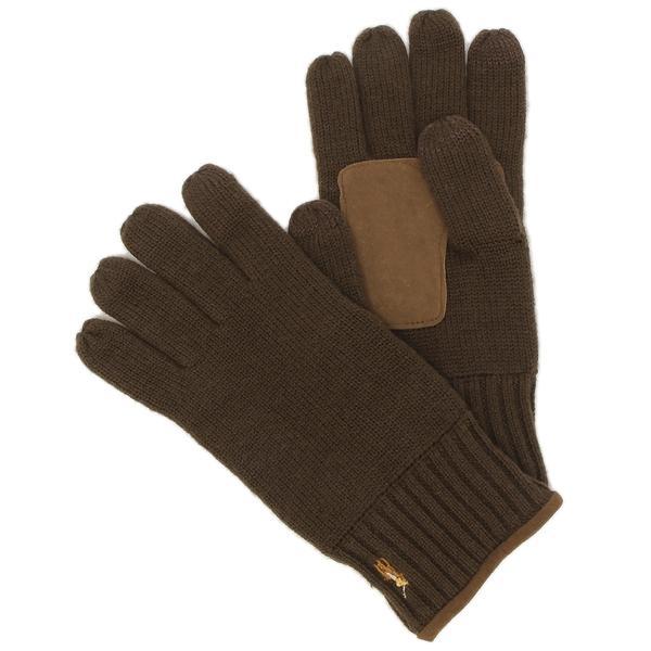 POLO RALPH LAUREN（ポロ・ラルフローレン） 手袋 グローブ ブラウン
