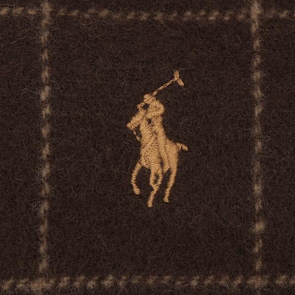 POLO RALPH LAUREN ポロラルフローレン マフラー ブラウン POLO RALPH LAUREN ポロラルフローレン マフラー ブラウン