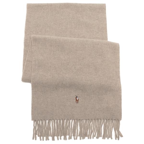 POLO RALPH LAUREN（ポロ・ラルフローレン） マフラー ベージュ メンズ