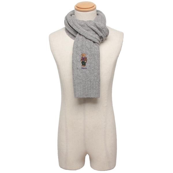 POLO RALPH LAUREN ポロラルフローレン マフラー グレー メンズ