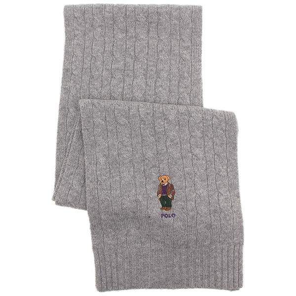 POLO RALPH LAUREN（ポロ・ラルフローレン） マフラー グレー メンズ