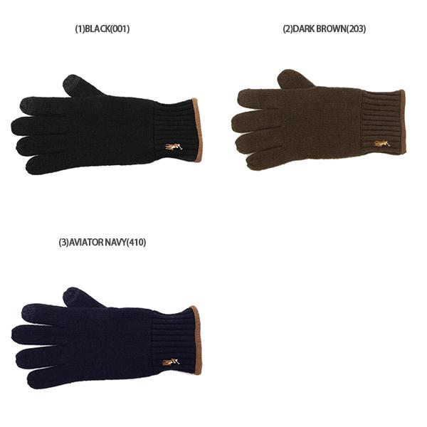 POLO RALPH LAUREN（ポロ・ラルフローレン） 手袋 ブラウン メンズ