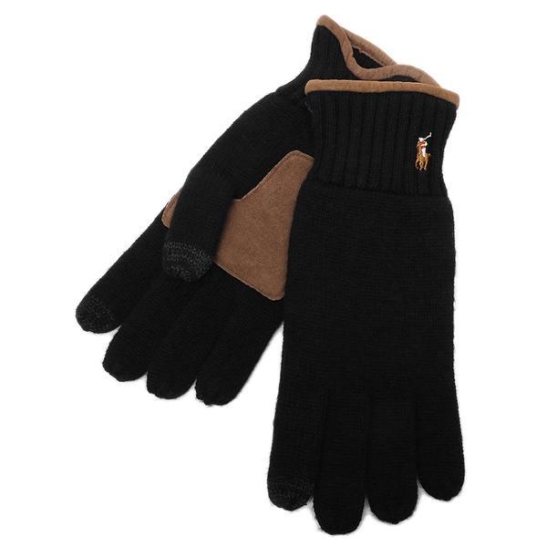 POLO RALPH LAUREN（ポロ・ラルフローレン） 手袋 ブラウン メンズ