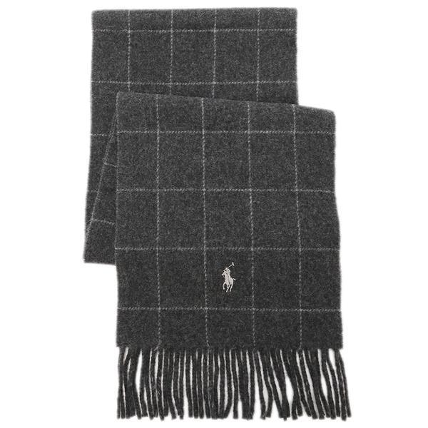 Polo Ralph Lauren マフラー ストール PC0743 021 POLO RALPH LAUREN（ポロ・ラルフローレン） マフラー リバーシブル