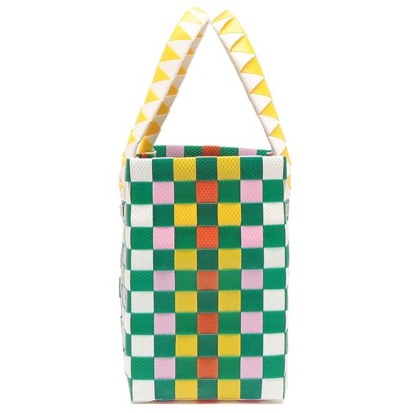 MARNI マルニ かごバッグ マルチカラー ウーブン マイクロ