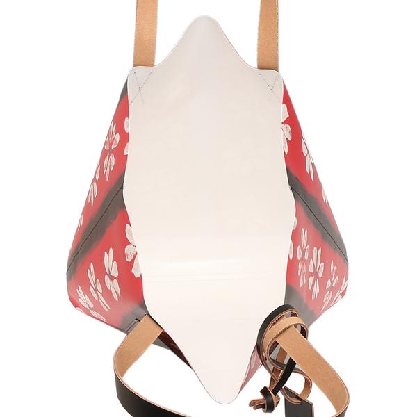 MARNI マルニ トートバッグ レッド マルチ レディース メンズ